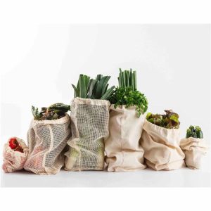 Baskets & Storage | 6 Bag Mesh & Muslin Mixed Pack Baskets & Storage Baskets & Storage