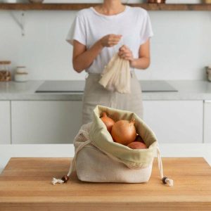 Baskets & Storage | Jute Onion Bag Baskets & Storage Baskets & Storage