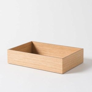 Baskets & Storage | Office Box Natural 24Cm X 36Cm X 8.2Cm Baskets & Storage Baskets & Storage