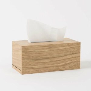 Baskets & Storage | Tissue Box Natural 26Cm X 13.5Cm X 11.5Cm Baskets & Storage Baskets & Storage