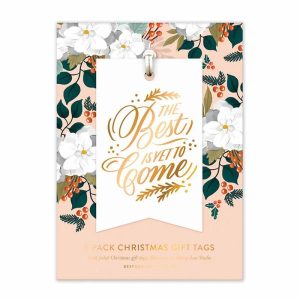 Cards & Stationery | Christmas Gift Tags "The Best Is Yet To Come" 6 Pack Cards & Stationery Cards & Stationery