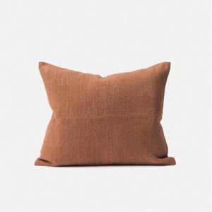 Cushions | Heavy Linen Jute Cushion Rose 45X55Cm Cushions Cushions