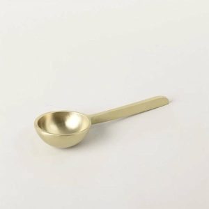 Cutlery & Utensils | Brass Round Cup Coffee Spoon 12Cm Long Cutlery & Utensils Cutlery & Utensils