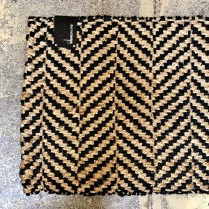 Doormats & Rugs | Jute Natural & Black Weave Mat Doormats & Rugs Doormats & Rugs