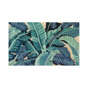 Doormats & Rugs | Tropical Leaves Doormat 45Cm X 75Cm Doormats & Rugs Doormats & Rugs