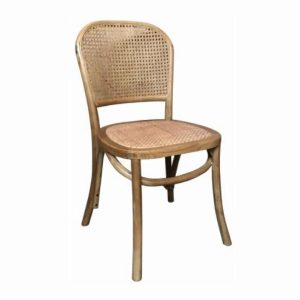 Furniture | Bahamas Oak Chair & Rattan Chair 86 H X 45 W X 50Cm D Furniture Furniture