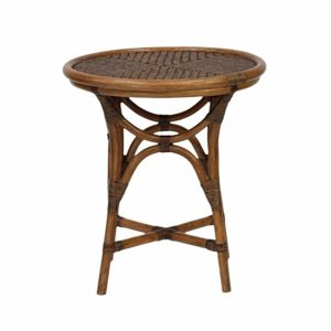 Furniture | Rattan Side Table – 50Cm W X 55Cm H Furniture Furniture