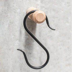 Hooks & Knobs | Black Curved Hook 17Cm Hooks & Knobs Hooks & Knobs