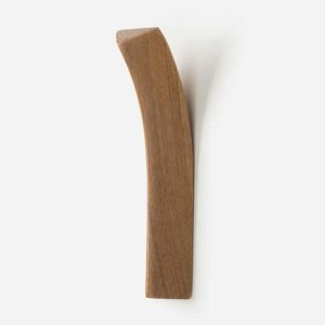 Hooks & Knobs | Bow Wall Hook Oak – 5 Left Hooks & Knobs Hooks & Knobs