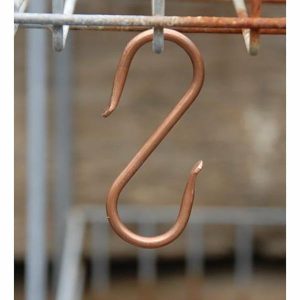 Hooks & Knobs | Copper Curved S Hook Small Hooks & Knobs Hooks & Knobs