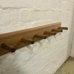 Hooks & Knobs | Handmade Hardwood Coat Rack 8 Pegs Hooks & Knobs Hooks & Knobs