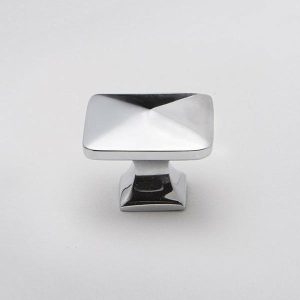 Hooks & Knobs | Knob Polished Chrome – 6 Left Hooks & Knobs Hooks & Knobs