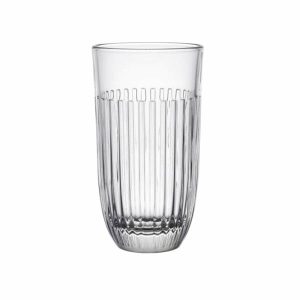 Kitchen | Long Drink Ribbed Tumbler Housewares Kitchen