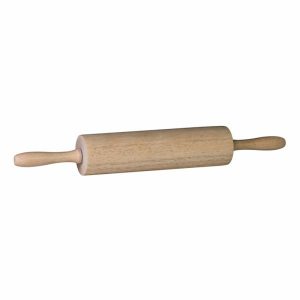 Kitchen | Wooden Rolling Pin – 43Cm X 6Cm Housewares Kitchen