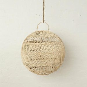 Lighting | Ball Light Shade Natural Housewares Lighting