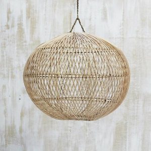 Lighting | Handwoven Rattan Ball Light Shade Natural Housewares Lighting