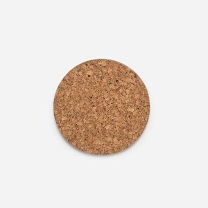 Placemats, Coasters, Napkins | Layer Round Cork Coaster Natural Housewares Placemats, Coasters, Napkins