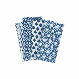 Placemats, Coasters, Napkins | Nila Mixed Cotton Napkins (Set Of 4) Housewares Placemats, Coasters, Napkins