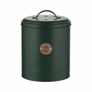 Plant & Garden | Green Compost Caddy Housewares Plant & Garden