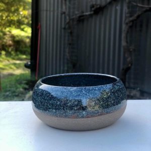 Pottery & Tableware | Hand-Thrown Curved Pottery Bowl Midnight Housewares Pottery & Tableware