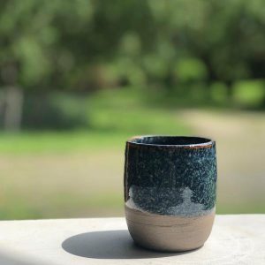 Pottery & Tableware | Hand-Thrown Espresso Thimble Midnight Housewares Pottery & Tableware