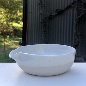 Pottery & Tableware | Hand-Thrown Pottery Pouring Bowl White Housewares Pottery & Tableware