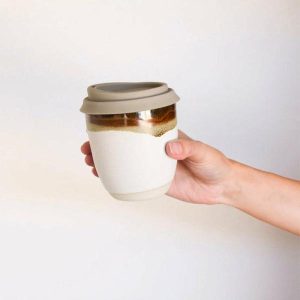 Pottery & Tableware | Reusable Takeaway Cup 12Oz Hinterland (Natural Lid) Housewares Pottery & Tableware