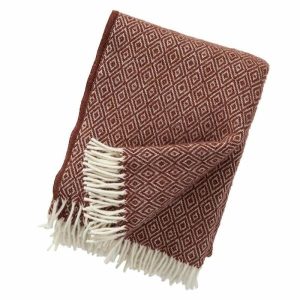 Throws & Blankets | Lambswool Throw Stella Rust Housewares Throws & Blankets