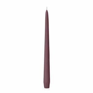 Candles & Diffusers | Eco Taper Candle (Pack Of 4) Burgundy Candles & Diffusers Candles & Diffusers