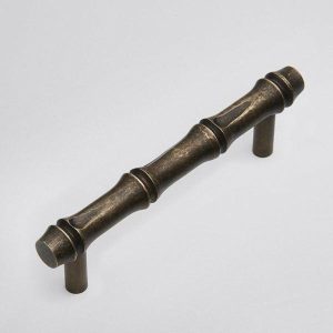 Hooks & Knobs | Bamboo Handle Antique Brass – 3 Left Hooks & Knobs Hooks & Knobs