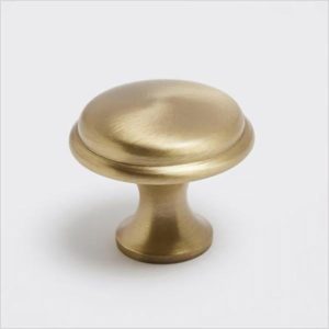 Hooks & Knobs | Drawer Knob Burnished Brass – 18 Left Hooks & Knobs Hooks & Knobs