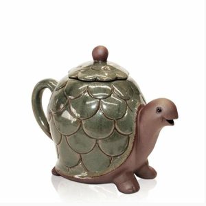 Kitchen | Turtle Ceramic Teapot Made In Japan – 650Ml Housewares Kitchen