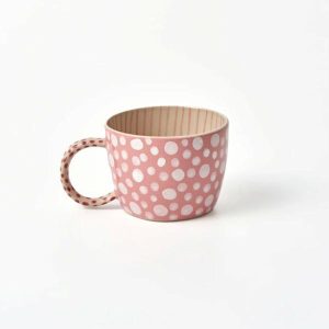 Pottery & Tableware | Chino Mug Pink Dot Housewares Pottery & Tableware