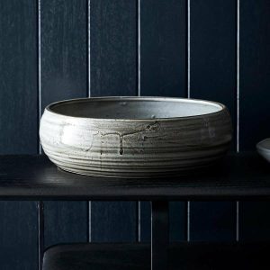 Pottery & Tableware | Large Curved Salad Bowl 28Cm Housewares Coast